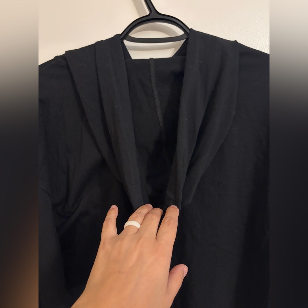 Eileen Fisher Black Top with Crew Neck - Picture 7 of 7